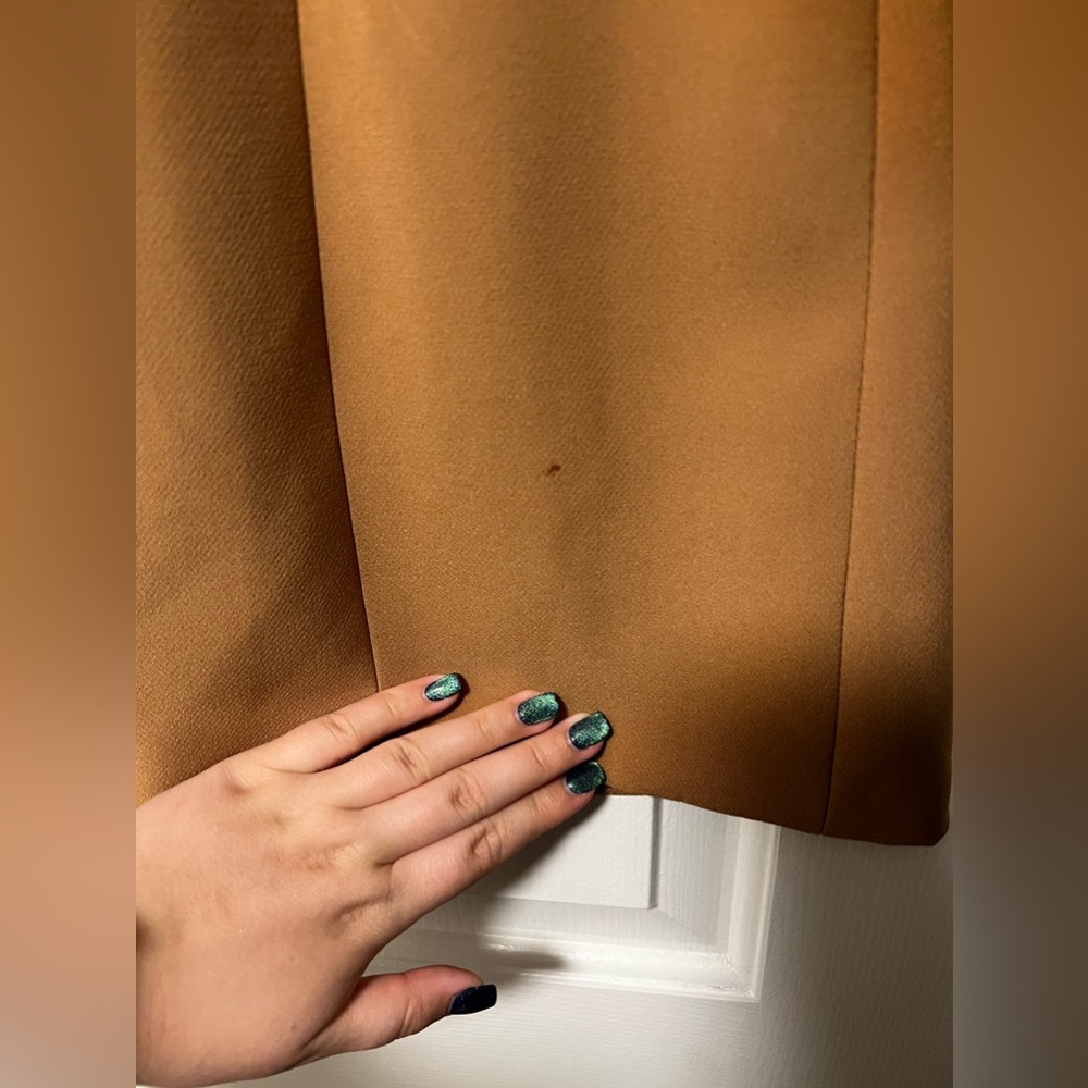 Zara Tan Tailored Blazer